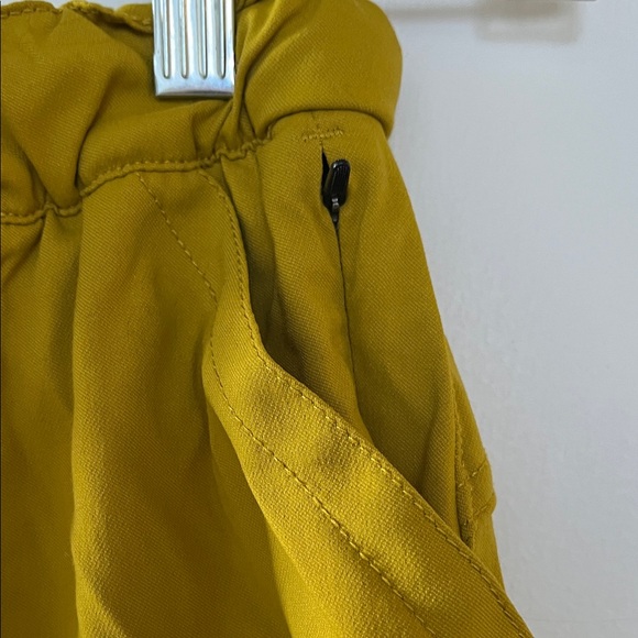 Prana Cargo Joggers in Mustard Yellow - Picture 4 of 7